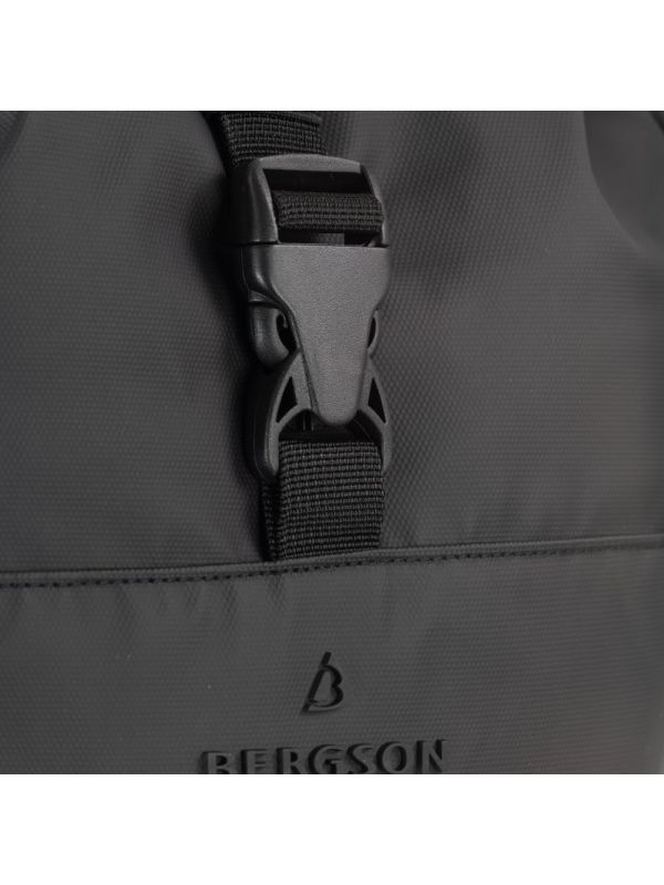 Miejski plecak roll-top Black Bergson CityChic