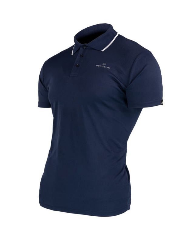 Męska koszulka z kołnierzykiem Bergson Nert