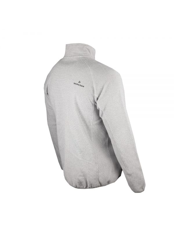 Popielata bluza męska Bergson Everwarm