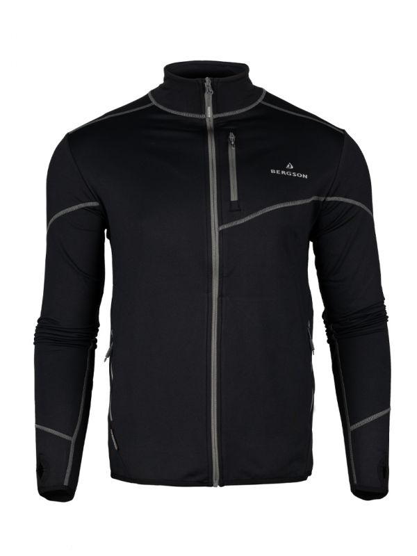 Bluza sportowa rozpinana Bergson Swiftlayer