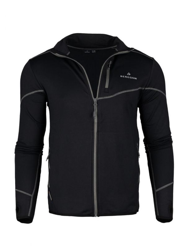 Bluza sportowa rozpinana Bergson Swiftlayer