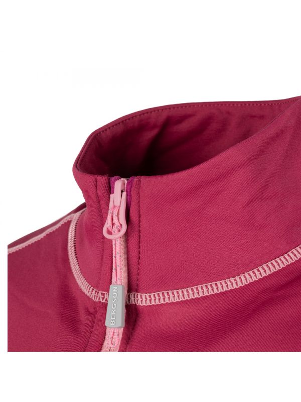 Bluza sportowa rozpinana damska Bergson Swiftlayer 