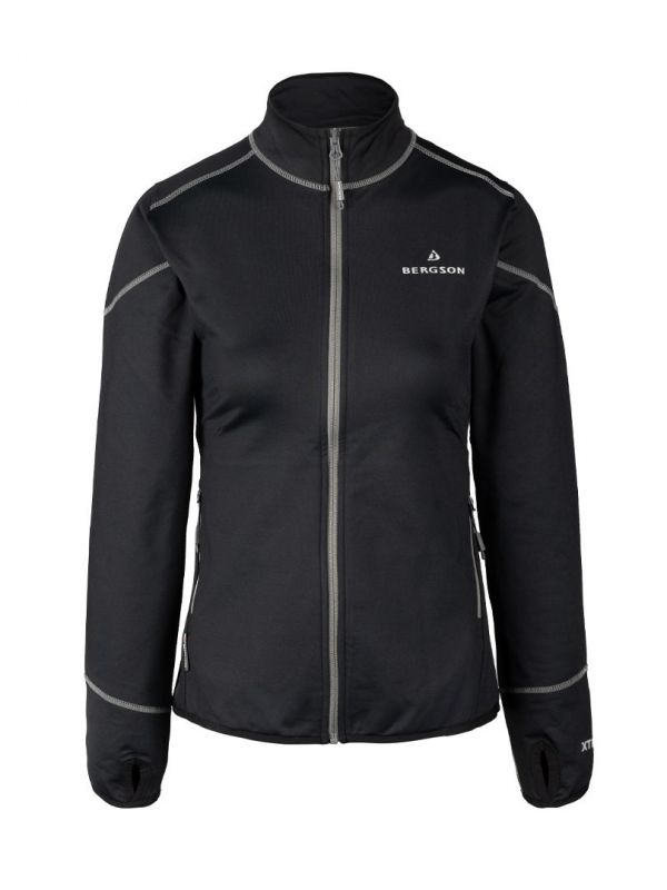 Bluza czarna damska Bergson Swiftlayer 