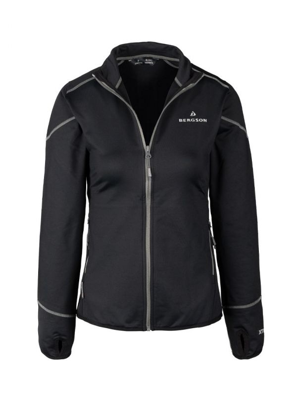 Bluza czarna damska Bergson Swiftlayer 
