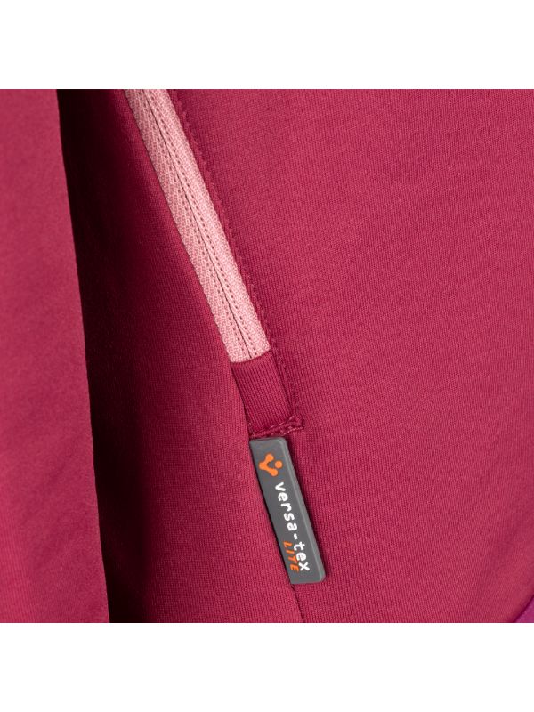 Bluza damska z krótkim zamkiem Bergson Swiftlayer 