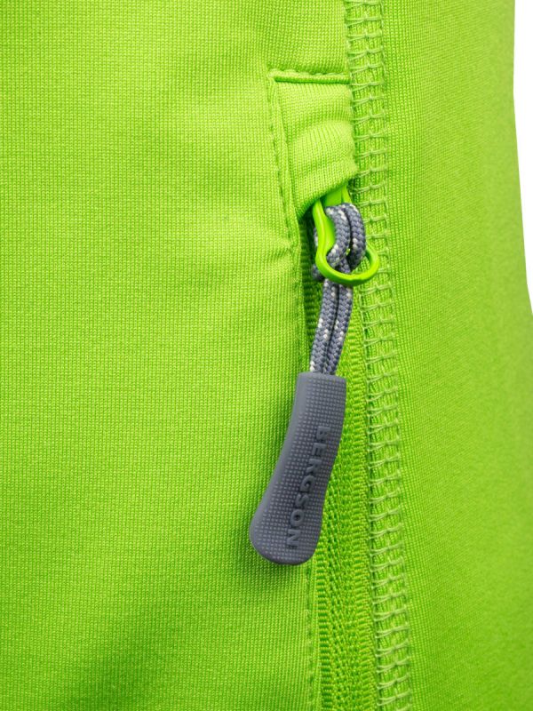 Zielona bluza sportowa Bergson Switch Bi-Stretch