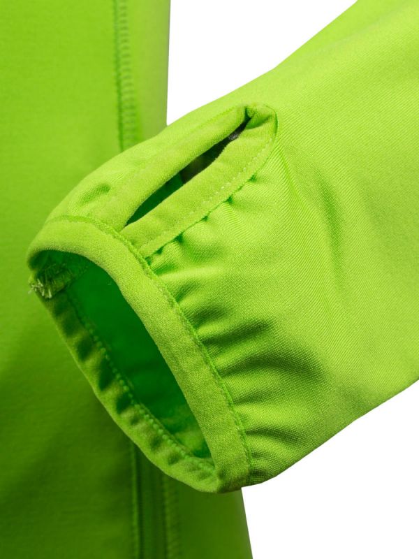 Zielona bluza sportowa Bergson Switch Bi-Stretch