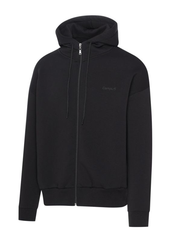 Czarna bluza z kapturem Campus Talisha