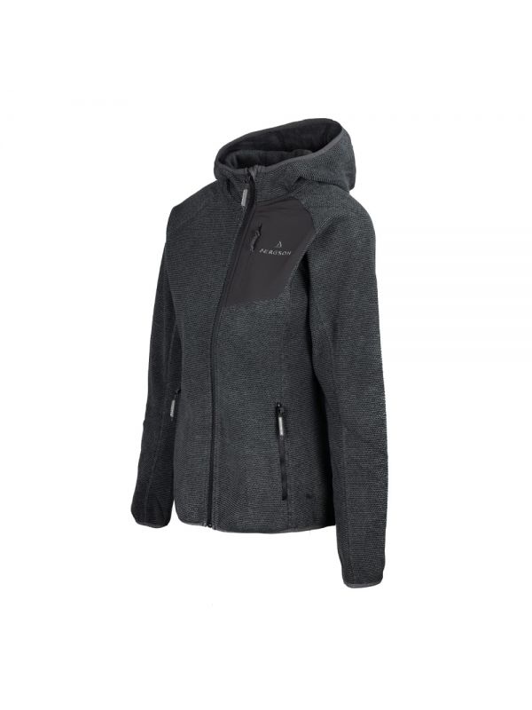 Ciemna bluza turystyczna Bergson Everwarm