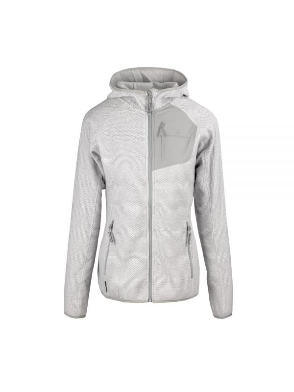 Popielata bluza damska Bergson Everwarm