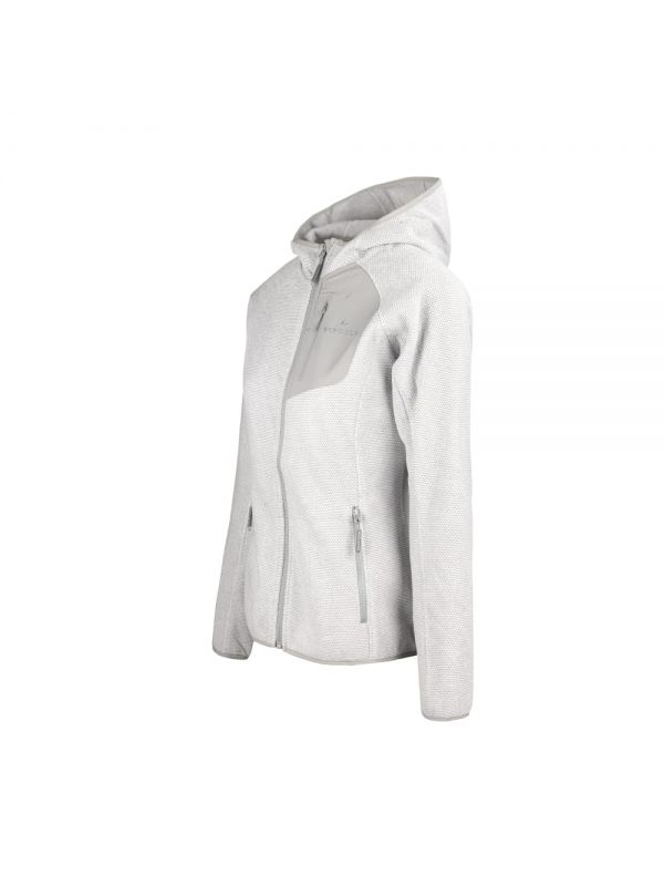 Popielata bluza damska Bergson Everwarm