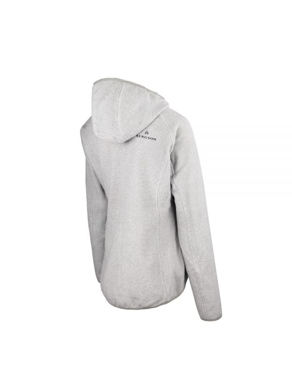 Popielata bluza damska Bergson Everwarm