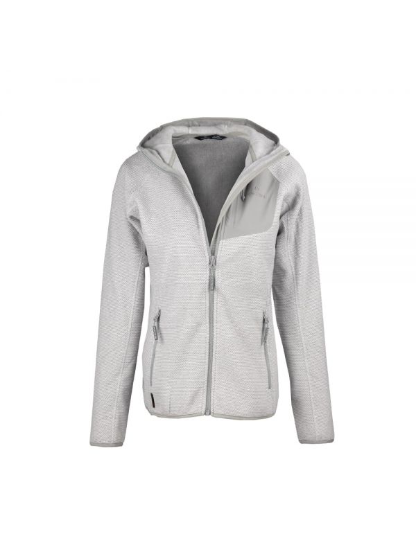Popielata bluza damska Bergson Everwarm