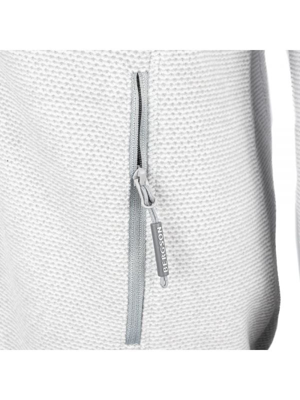 Popielata bluza damska Bergson Everwarm
