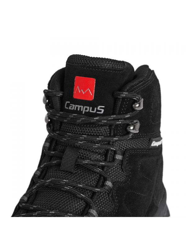 Męskie czarne buty turystyczne Campus Masif