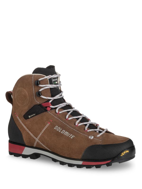 Brązowe buty trekkingowe Dolomite 54 Evo Hike GTX