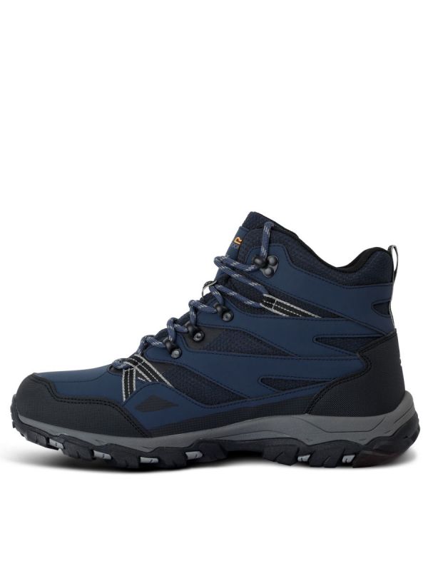 Wodoodporne buty trekkingowe Regatta Holcombe Mid Szare