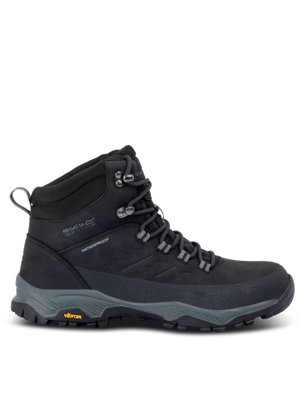 Czarne trapery męskie Regatta Blake