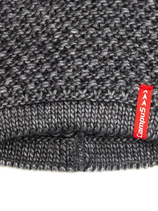 Grafitowa czapka unisex Campus Cadine