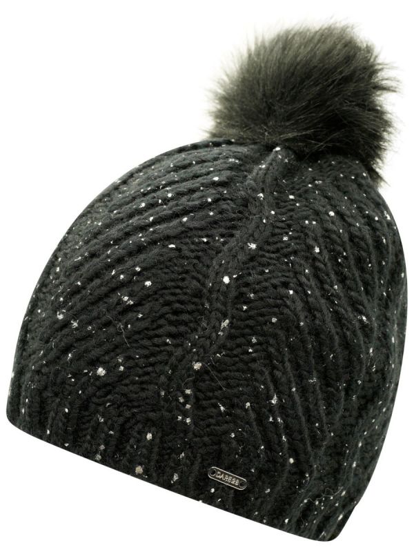 Czarna czapka z pomponem Dare 2b Remind