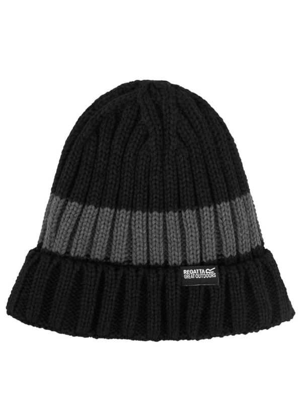 Czarna męska czapka zimowa Regatta Davion Hat