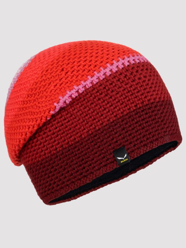 Czapka damska z merino Salewa Sella