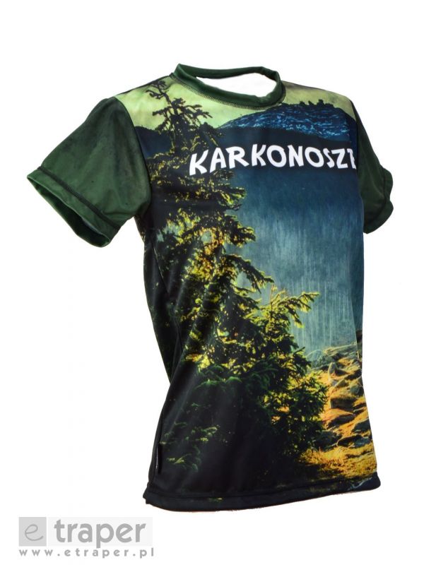 T-shirt termoaktywny damski High Type Karkonosze