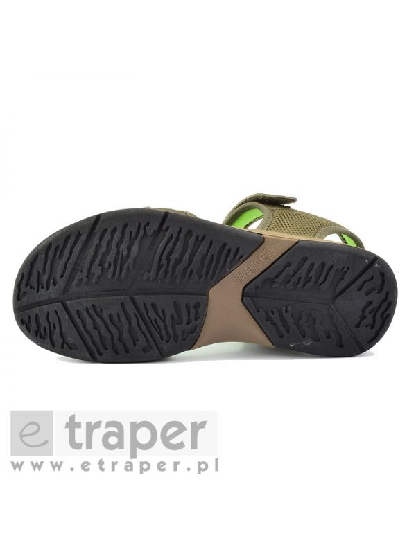 Damskie sandały sportowe Regatta Terrarock Szaro-zielone