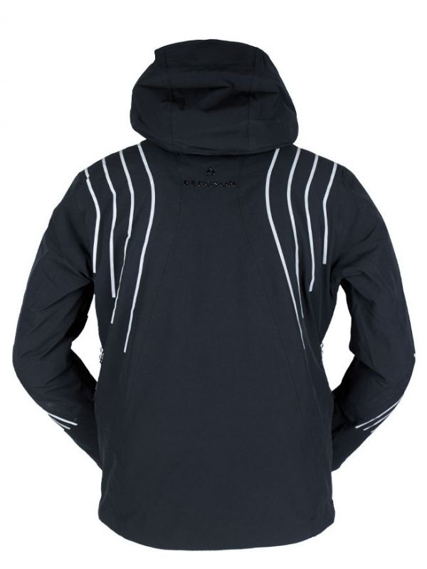 Czarna męska kurtka narciarska Bergson Race-X