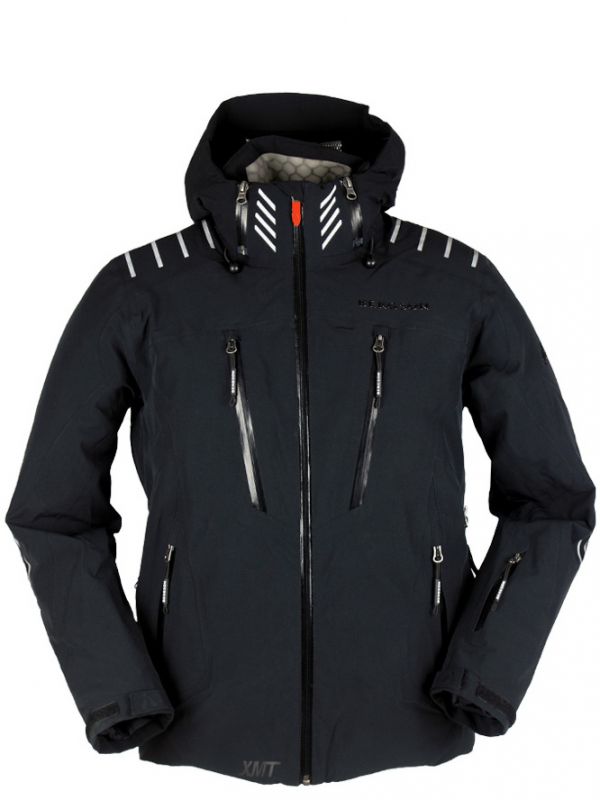 Czarna męska kurtka narciarska Bergson Race-X