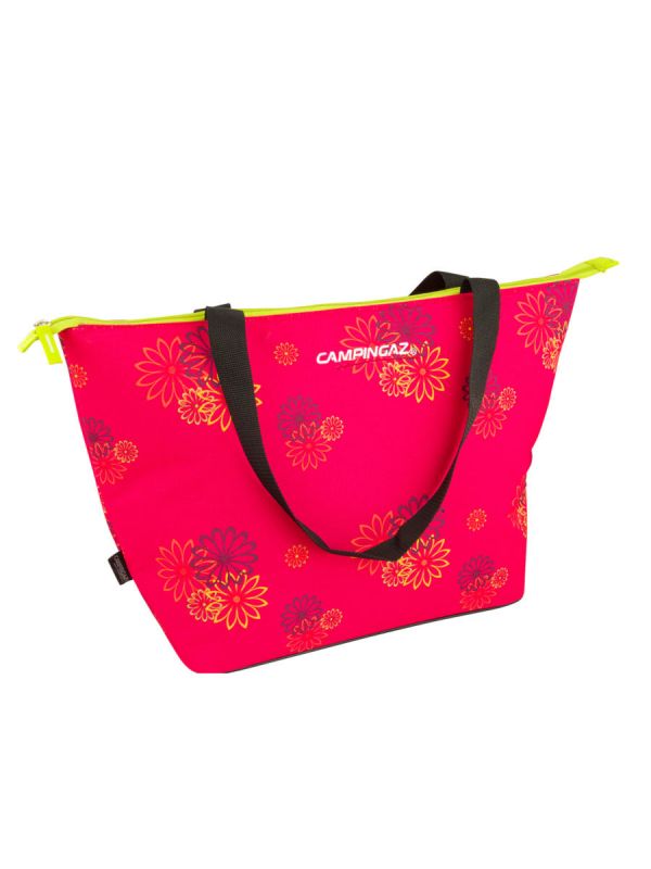 Damska torba termiczna na zakupy Campingaz Pink Daisy 15l