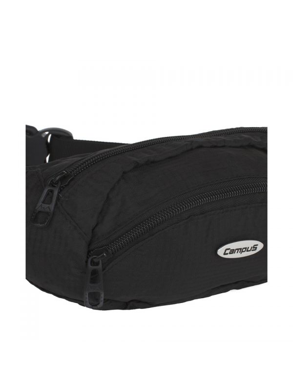Czarna sportowa saszetka biodrowa Campus Greno