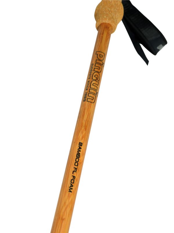 Kije trekkingowe Bambus/Aluminium Pinguin Bamboo FL