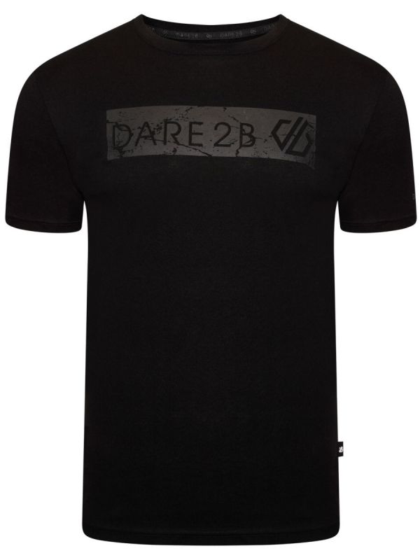 T-shirt dla panów Dare 2b Dispersed Black