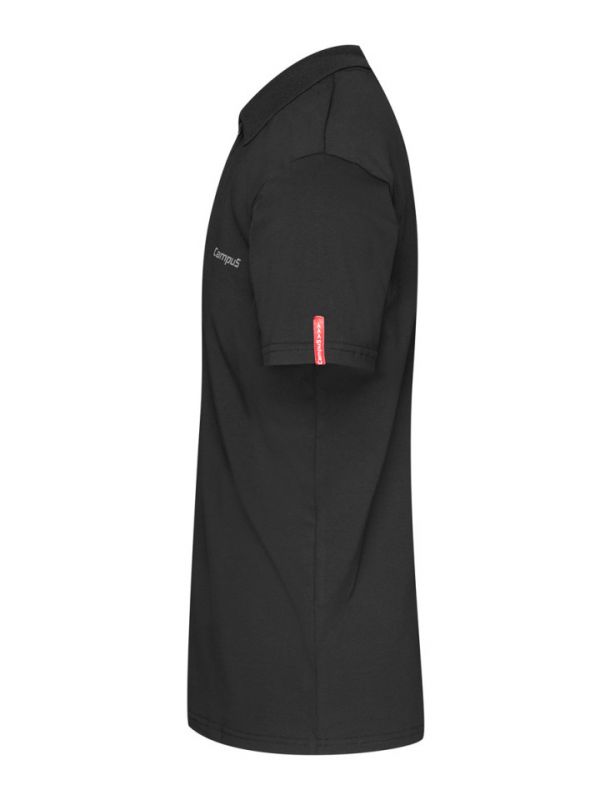 Czarna polówka męska Campus Sinesis