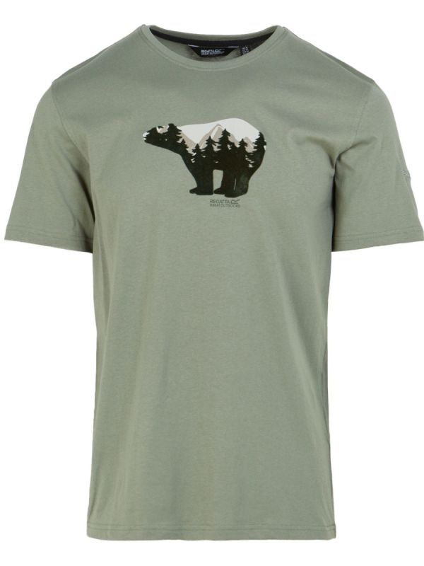 Męski t-shirt Regatta Cline z bawełny