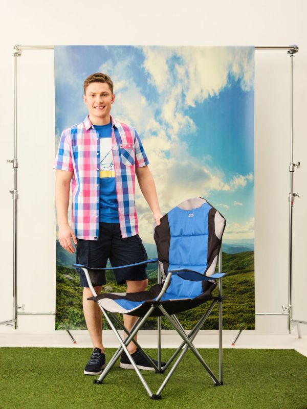 Składane krzesło na biwak Regatta Kruza