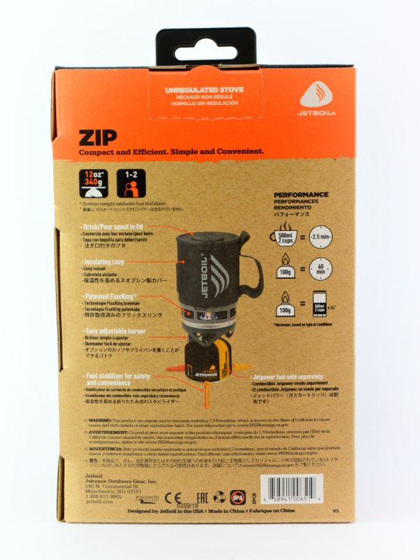 Jetboil Zip Kuchenka Gazowa Terenowa