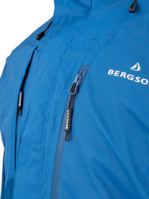 Kurtka trekkingowa 3w1 z polarem Bergson Flashback STX 10000
