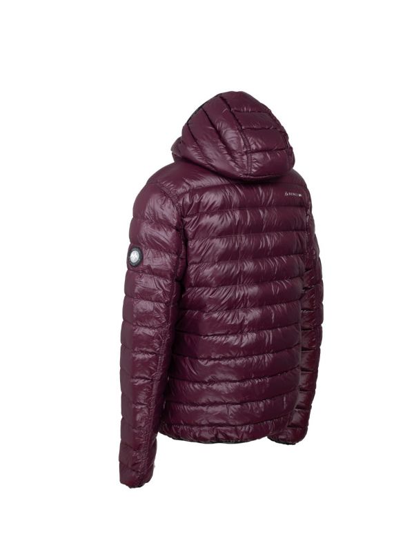 Figowa kurtka pikowana z naturalnym puchem Bergson Berge