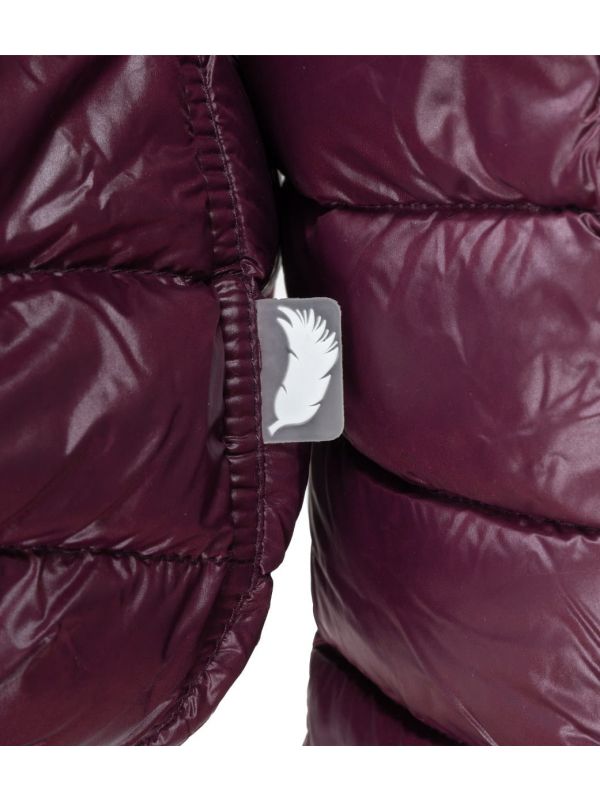 Figowa kurtka pikowana z naturalnym puchem Bergson Berge