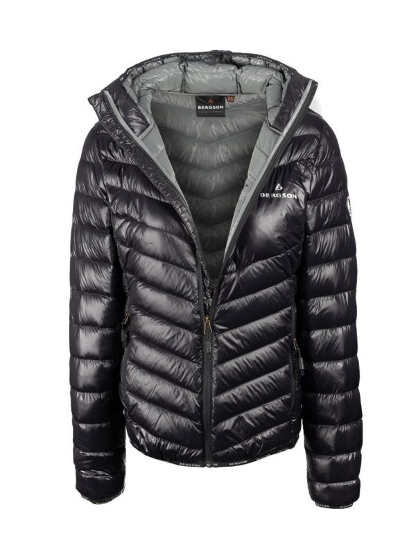 Czarna kurtka puchowa damska Bergson Celsius
