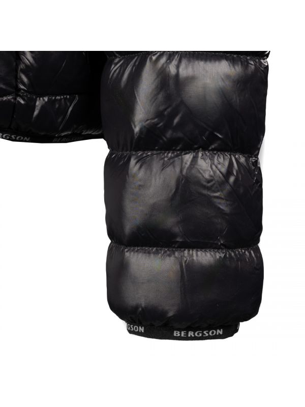Czarna kurtka puchowa damska Bergson Celsius
