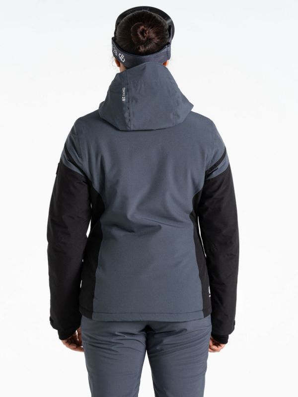 Czarna kurtka narciarska Dare 2b Flurry Ski Heroes