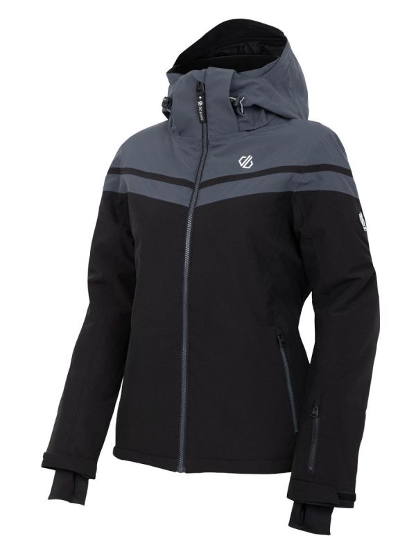 Czarna kurtka narciarska Dare 2b Flurry Ski Heroes