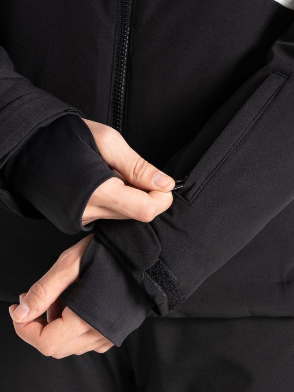 Czarno-biała kurtka narciarska Dare 2b Ice