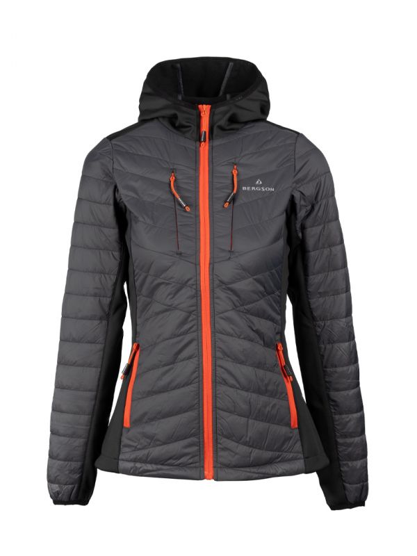 Bluza damska ocieplana pikowana Bergson Vitalpeak