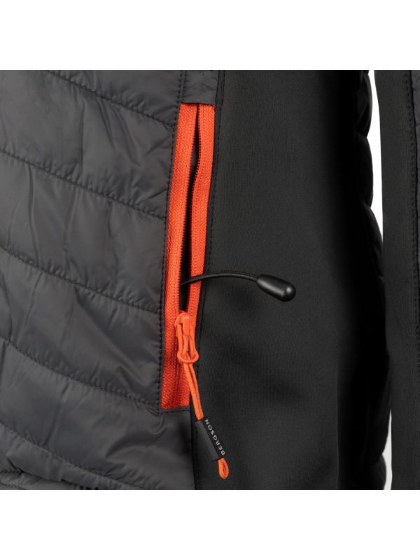 Bluza damska ocieplana pikowana Bergson Vitalpeak