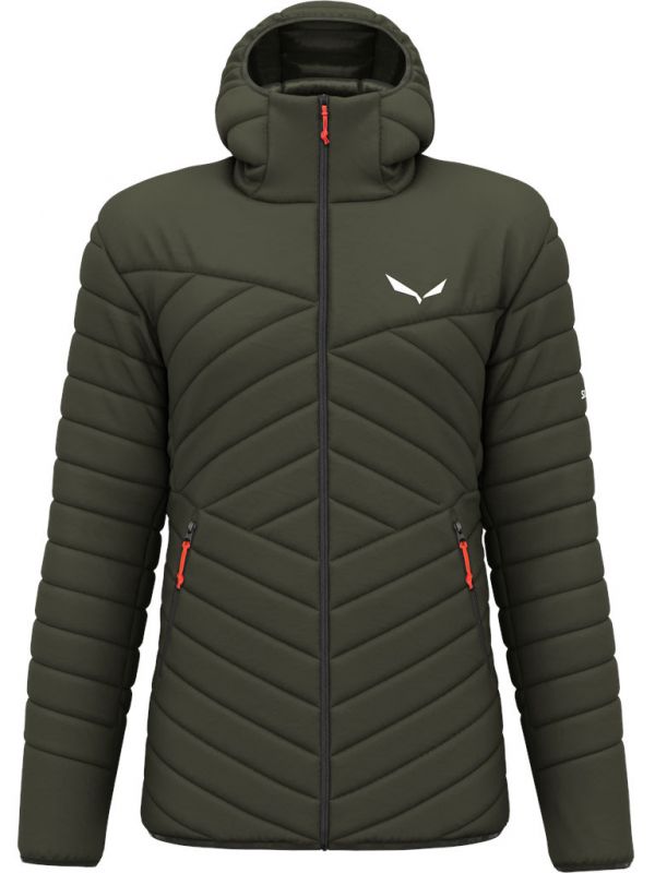 Kurtka puchowa męska Salewa Brenta Dark Olive