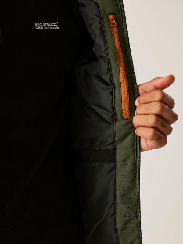 Kurtka turystyczna ocieplana Regatta Highton Stretch III